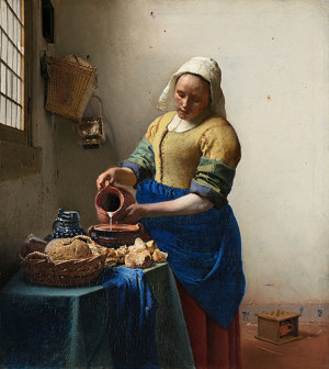 Vermeer laitière